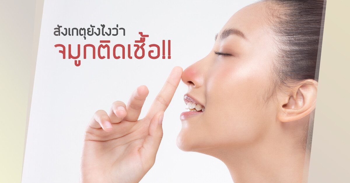 จมูกติดเชื้อ จมูกติดเชื้อ